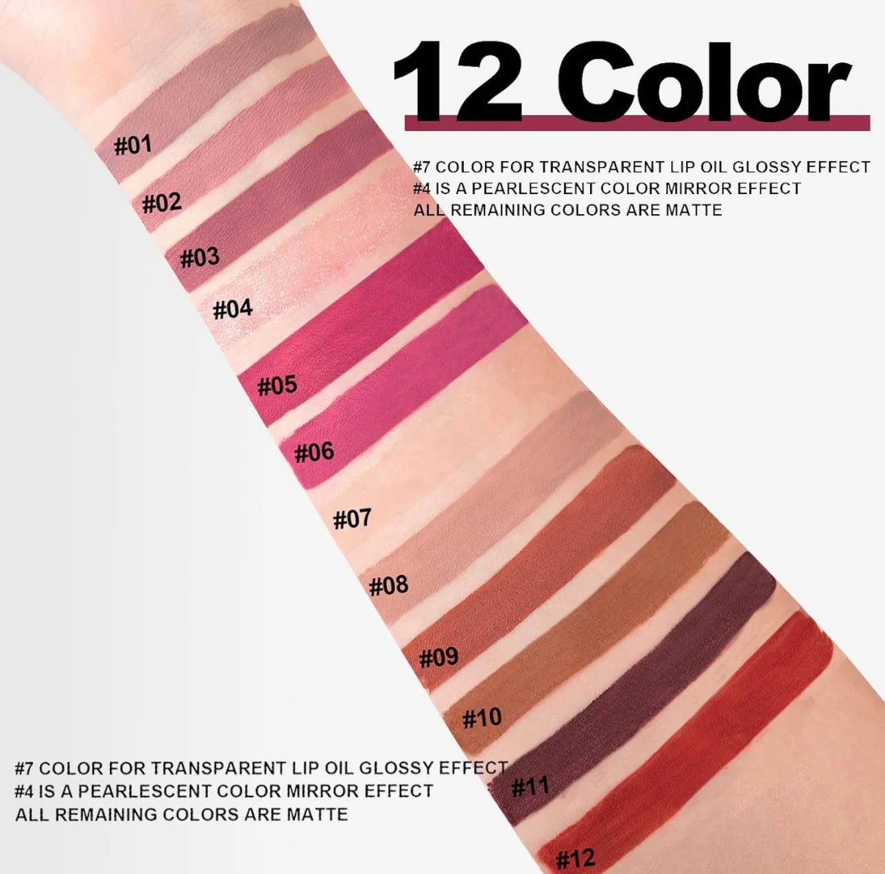 Handiyan Pack Of 12 Lip Gloss Pack - New Version