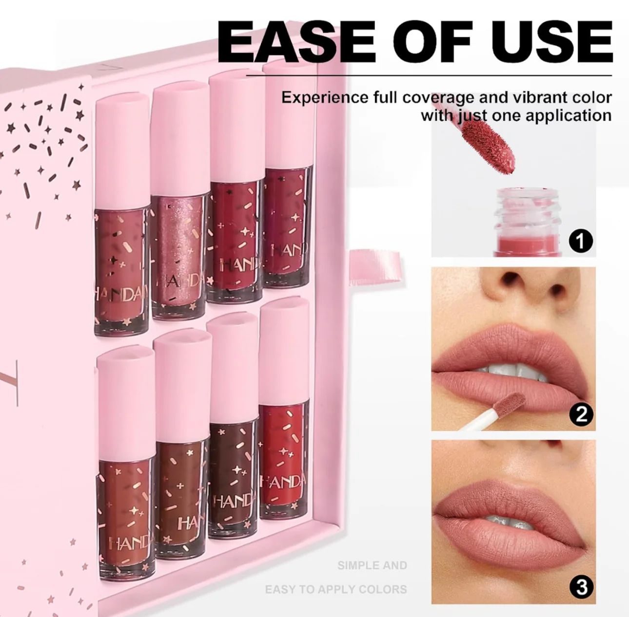 Handiyan Pack Of 12 Lip Gloss Pack - New Version