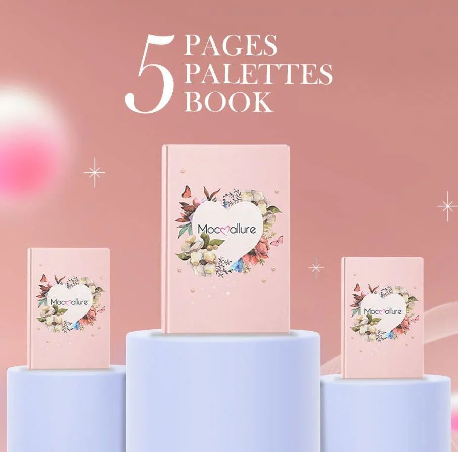 Mocallure All In One 5 Pages Book Makeup Palette