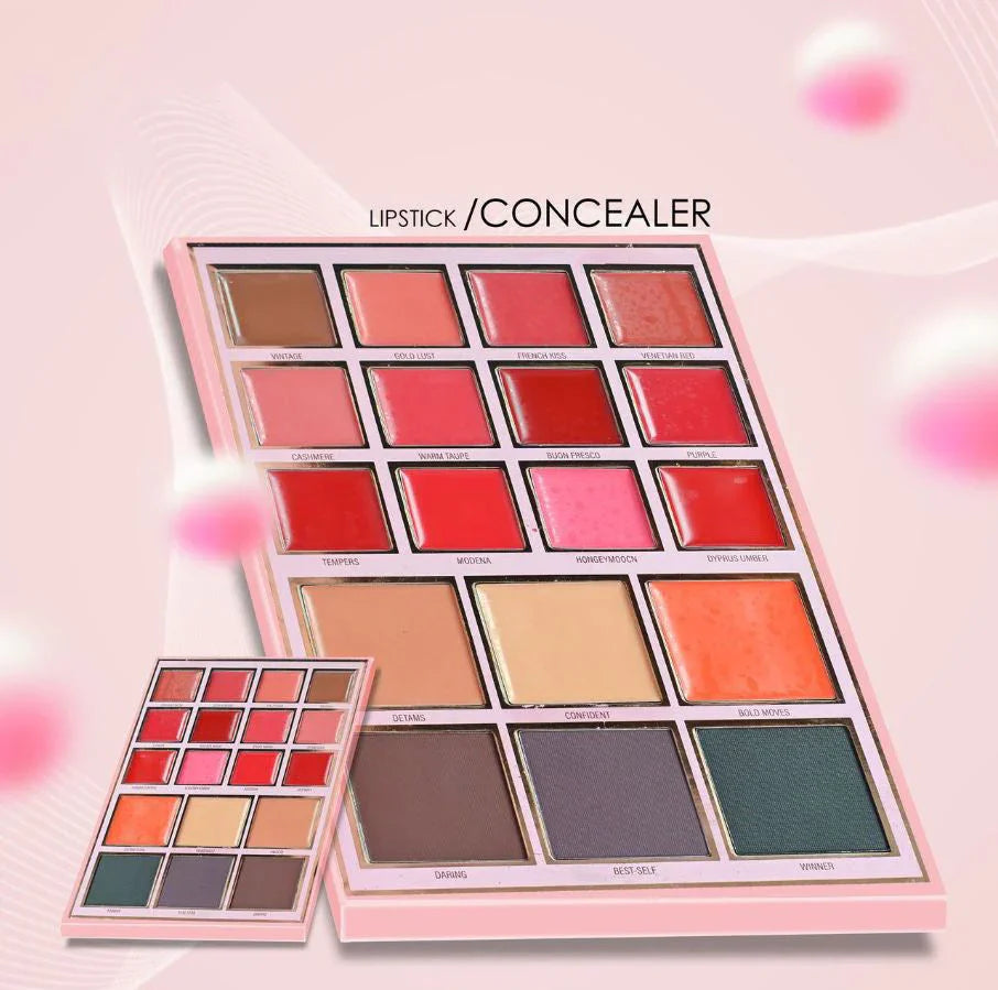 Mocallure All In One 5 Pages Book Makeup Palette